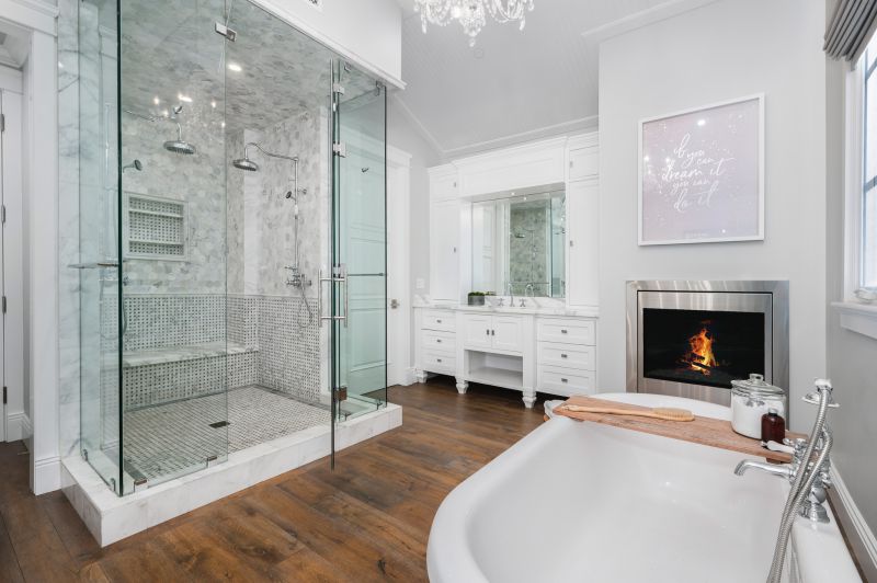 Elegant Bath and Shower Combos
